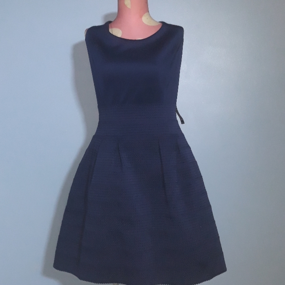 Navy Blue New York and Co. Dress